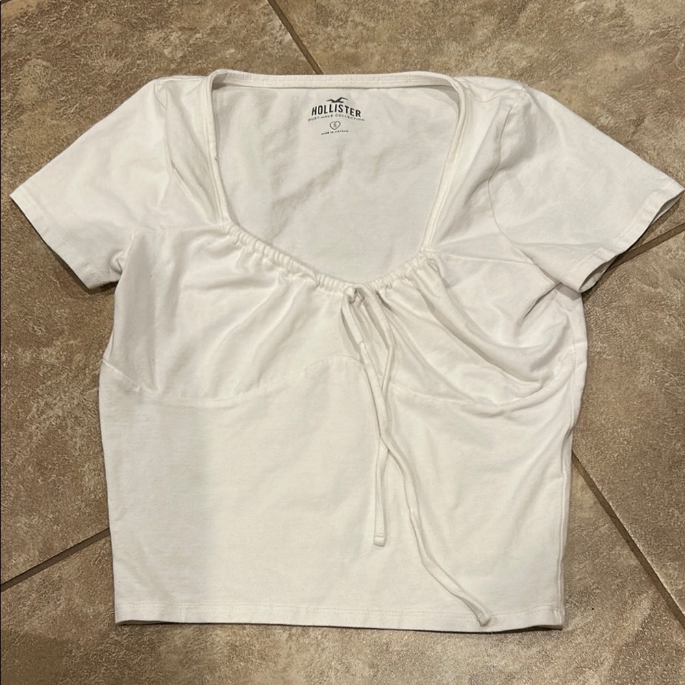 Hollister Women's White Top